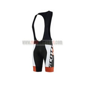 2015 Team SCOTT Cycle Bib Shorts White Black Red