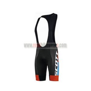 2015 Team SCOTT Riding Bib Shorts Blue Black