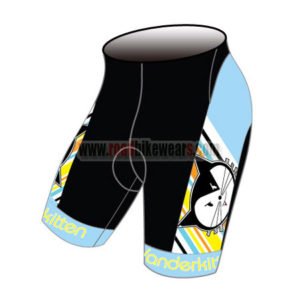 2015 Team Vanderkitten Women's Bicycle Shorts Black Blue