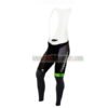 2016 Team Cannondale Cycling Long Bib Pants Tights Black Green