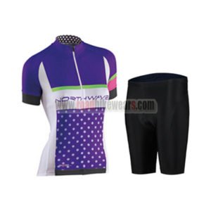 2016 Team Northwave Womens' Cycling Kit Purple