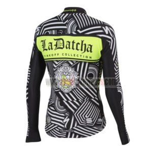 2016 Team Tinkoff SAXO BANK Biking Long Jersey Black Green