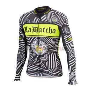 2016 Team Tinkoff SAXO BANK Cycling Long Jersey Black Green