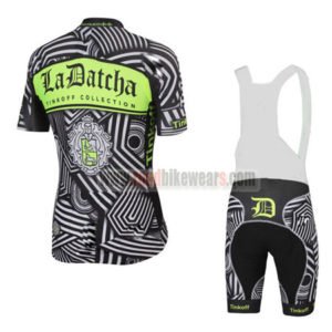 2016 Team Tinkoff SAXO BANK Racing Bib Kit Black Green