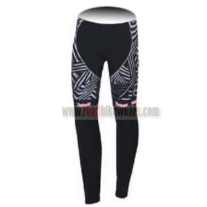 2016 Team Tinkoff SAXO BANK Womens Bicycle Pants Black Pink