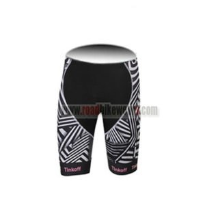 2016 Team Tinkoff SAXO BANK Womens Cycle Shorts Bottoms Black Pink