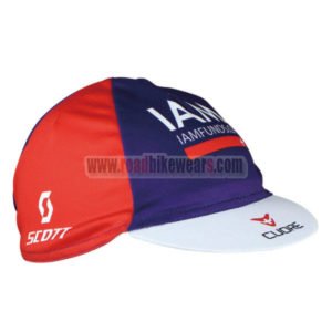 2016 Team IAM Riding Cap Hat Red Blue