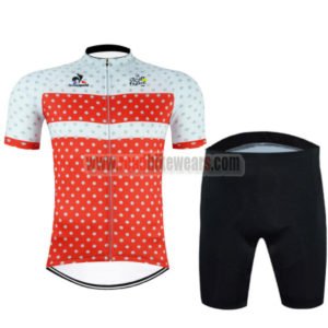 2016 Tour de France Bicycle Kit Red White