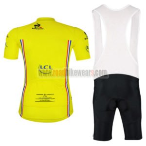 2016 Tour de France Cycle Bib Kit Yellow