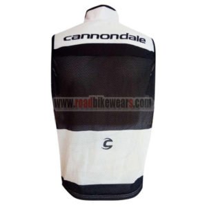 2015 Team Cannondale Riding Vest Sleeveless Waistcoat Rain-proof Windbreak White Black 2015 Team Cannondale Riding Vest Sleeveless Waistcoat Rain-proof Windbreak White Black