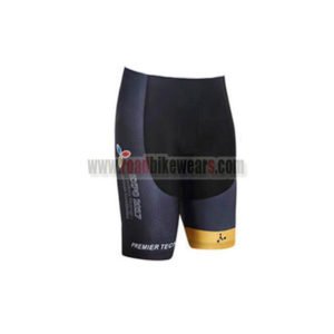 2017 Team ASTANA Cycle Shorts Bottoms Black Yellow