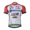 2017 Team BARDIANI CSF QLE Cycling Jersey Maillot Shirt White Red Green