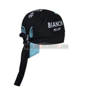 2017 Team BIANCHI MILANO Riding Bandana Head Scarf Black Blue