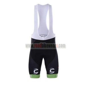2017 Team Cannondale drapac Cycling Bib Shorts Bottoms Black Green
