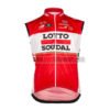 2017 Team LOTTO SOUDAL Cycling Vest Sleeveless Waistcoat Rain-proof Windbreak Red