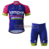 2017 Team Lampre MERIDA Bike Riding Kit Blue Pink