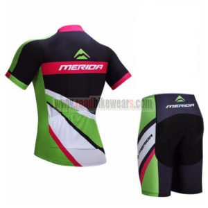 2017 Team MERIDA Biking Set Black Green Red