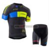 2017 Team ORBEA Cycle Kit Black Blue Yellow