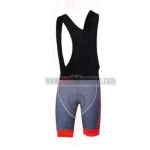 2017 Team Tinkoff Riding Bib Shorts Bottoms Grey Red