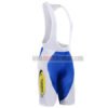 2017 Team Topsport Baloise Cycle Bib Shorts Bottoms White Blue Yellow