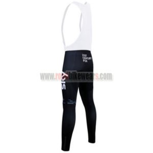 2017 Team SKY Castelli Riding Long Bib Pants Tights Black