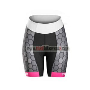 2017 Team TREK Womens Lady Biking Shorts Bottoms Black Pink