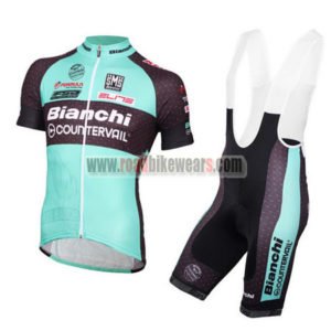 2016 Team BIANCHI Racing Bib Kit Blue Black