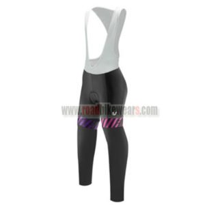 2017 Team Liv Womens Lady Cycling Bib Pants Tights Black White Purple