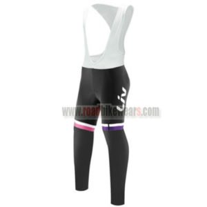 2017 Team Liv Womens Lady Cycling Long Bib Pants Tights Black Red Purple