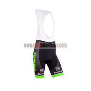 2015 Team LOTTO JUMBO Cycle Bib Shorts Bottoms Black Green