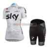 2017 Team SKY Womens Lady Cycling Kit White
