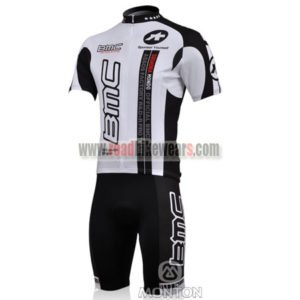 2010 Team BMC Bike Kit White Black