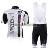 2010 Team BMC Cycle Bib Kit White Black