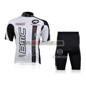 2010 Team BMC Cycle Kit White Black