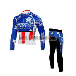 2010 Team BMC HINCAPIE Cycle Long Suit Blue Red