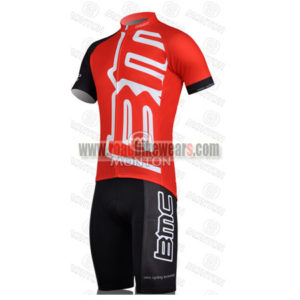2011 Team BMC Biking Kit Red Black