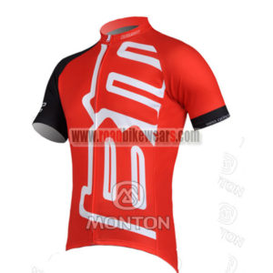 2011 Team BMC Cycle Jersey Maillot Shirt Red Black