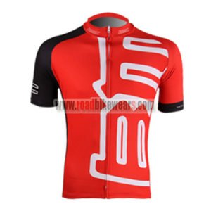 2011 Team BMC Riding Jersey Maillot Shirt Red Black