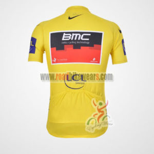 2011 Team BMC Tour de France Riding Jersey Yellow