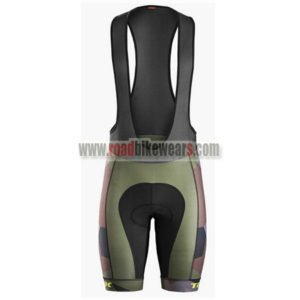 2017 Team TREK Cycling Bib Shorts Bottoms Olive Green