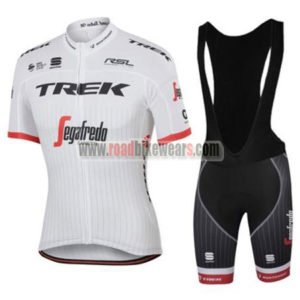 2017 Team TREK Pro Riding Bib Kit White