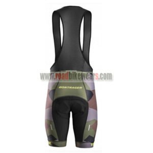 2017 Team TREK Riding Bib Shorts Bottoms Olive Green