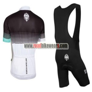 2016 Team BIANCHI Riding Bib Kit Black White Blue
