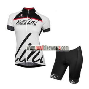 2017 Team Nalini Women's Biking Kit Black White