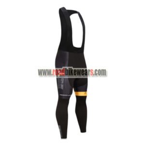 2017 Team ASTANA Cycling Long Bib Pants Tights Black