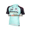 2017 Team Bianchi DRAIN Cycle Jersey Maillot Shirt Blue Black