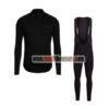 2017 Team Rapha Riding Long Bib Suit Black