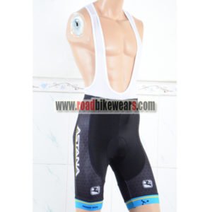 2018 Team ASTANA Cycling Bib Shorts Bottoms Black Blue