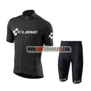 2018 Team CUBE Biking Kit Black