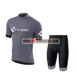 2018 Team CUBE Biking Kit Grey